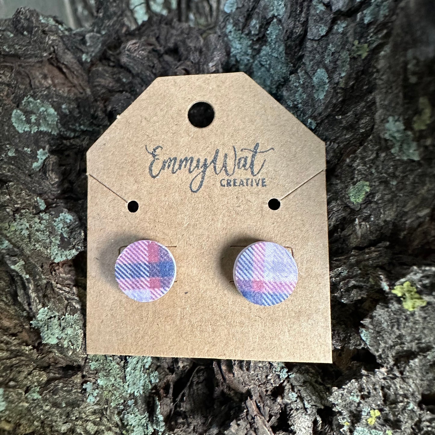 Neutral Circle Studs