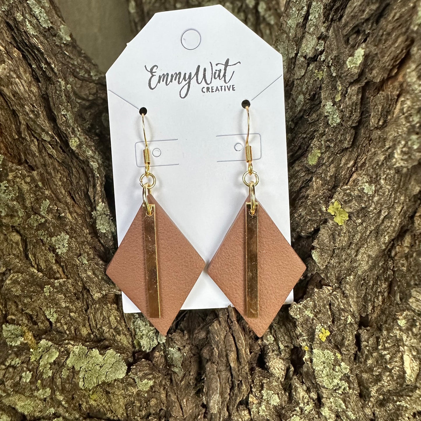 Brown and Gold Diamonds