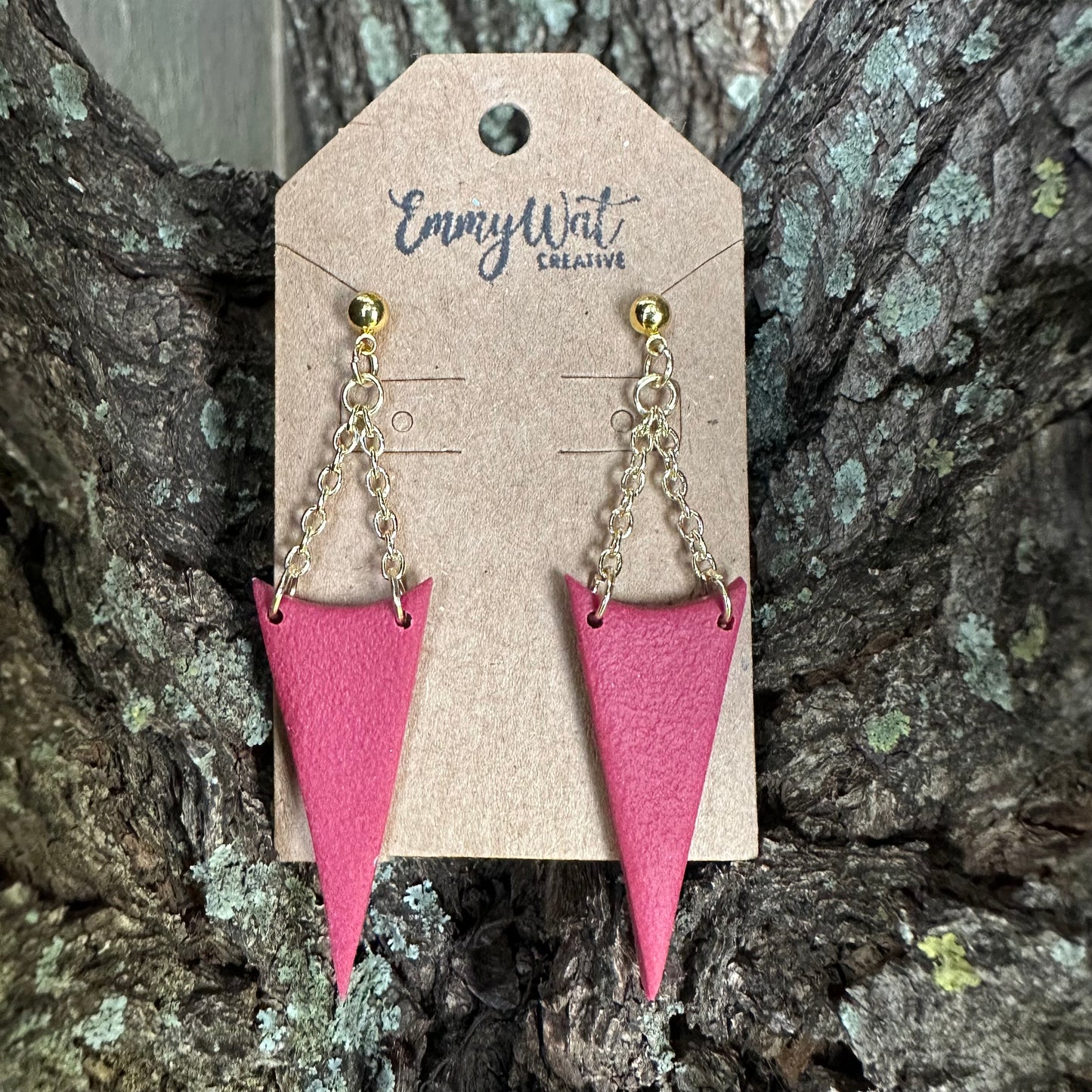 Burgundy Triangles