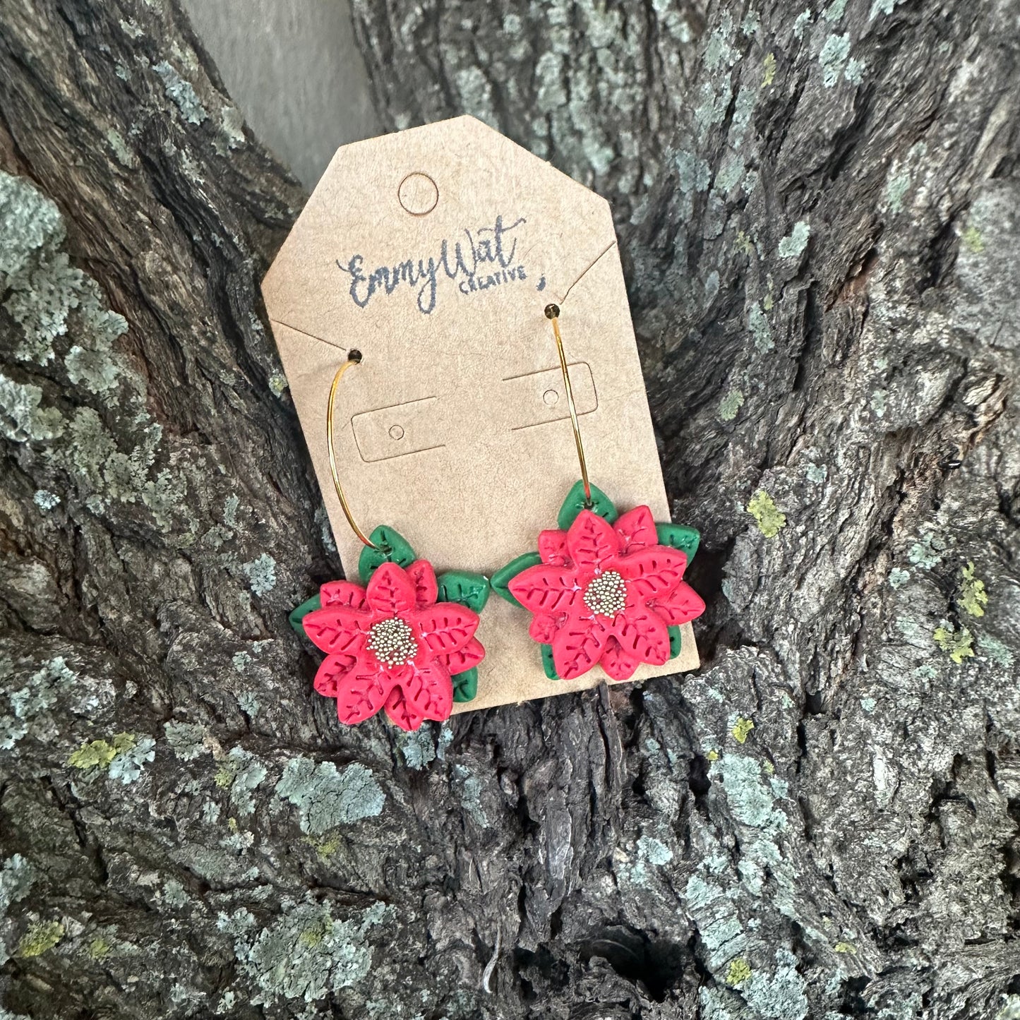 Poinsettia hoops