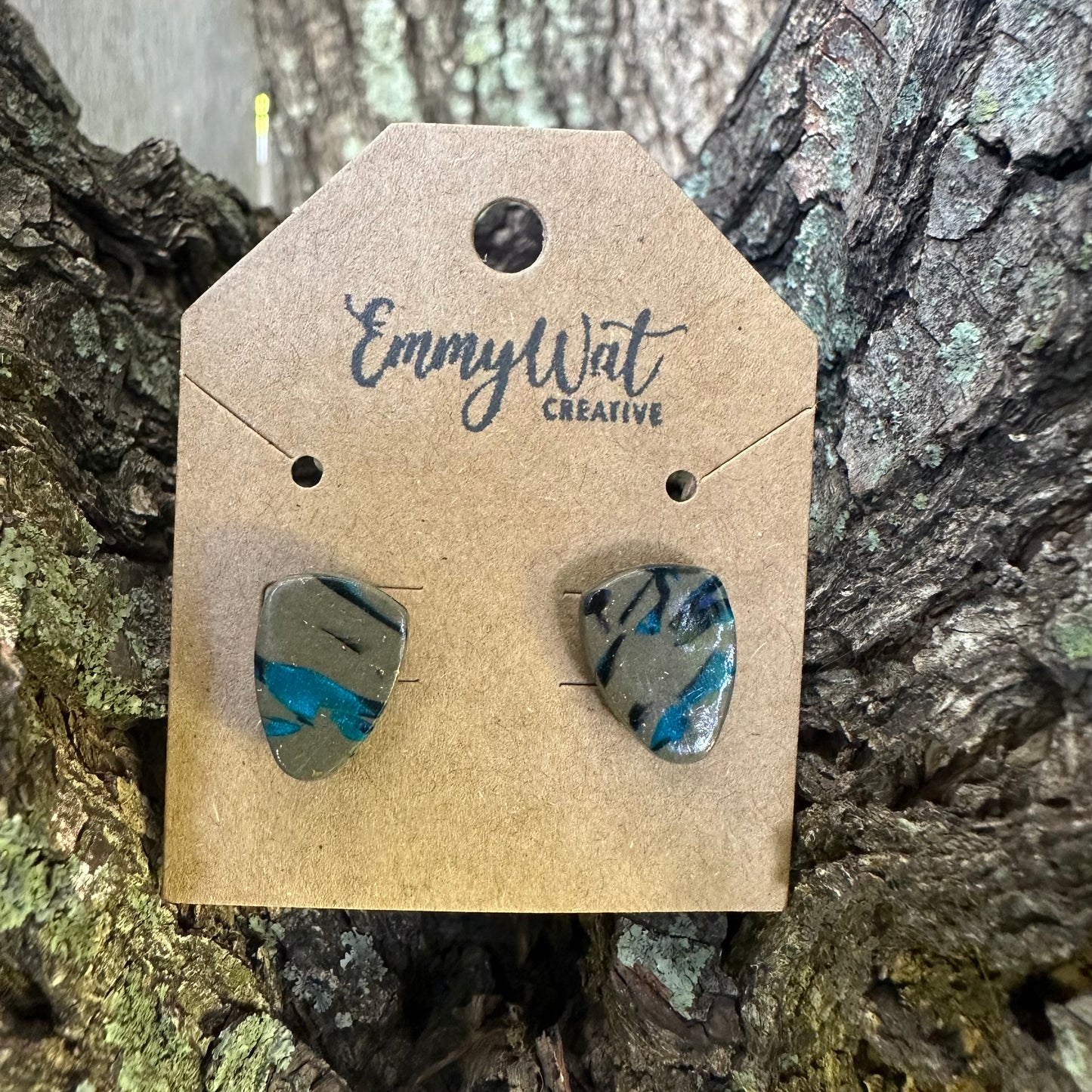 Bold Abstract Asymmetrical Studs