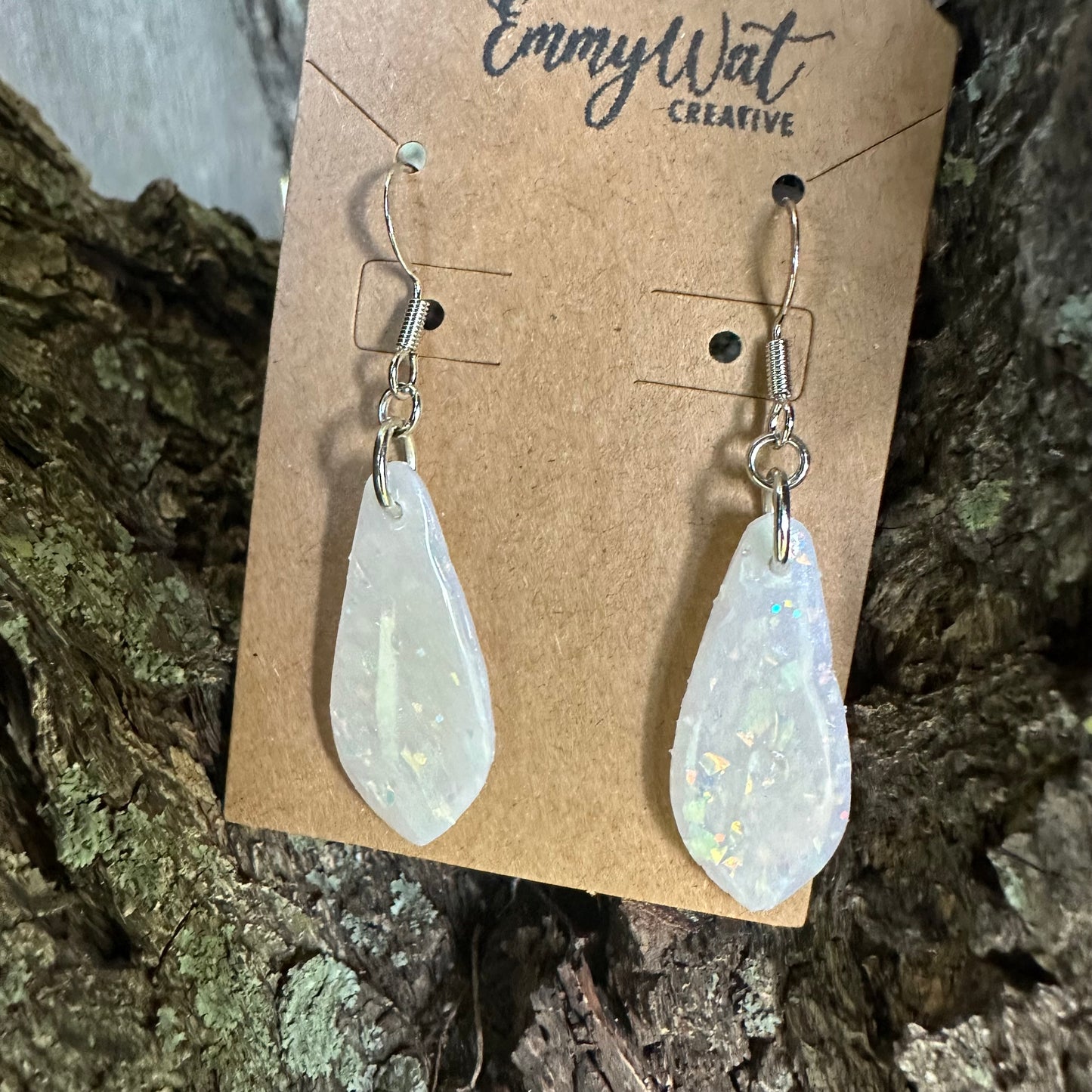 Opal Inspired Small Teardrops