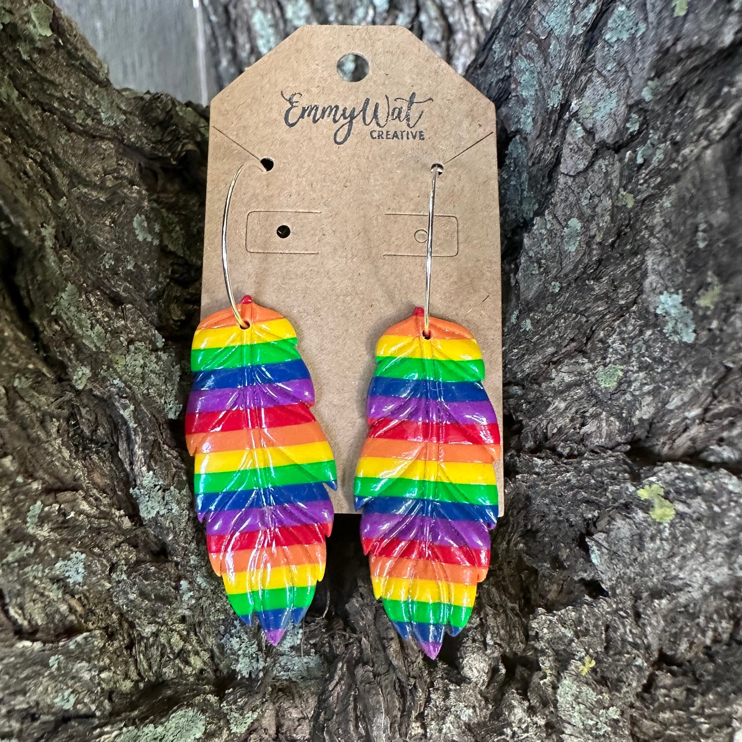 Rainbow Feathers
