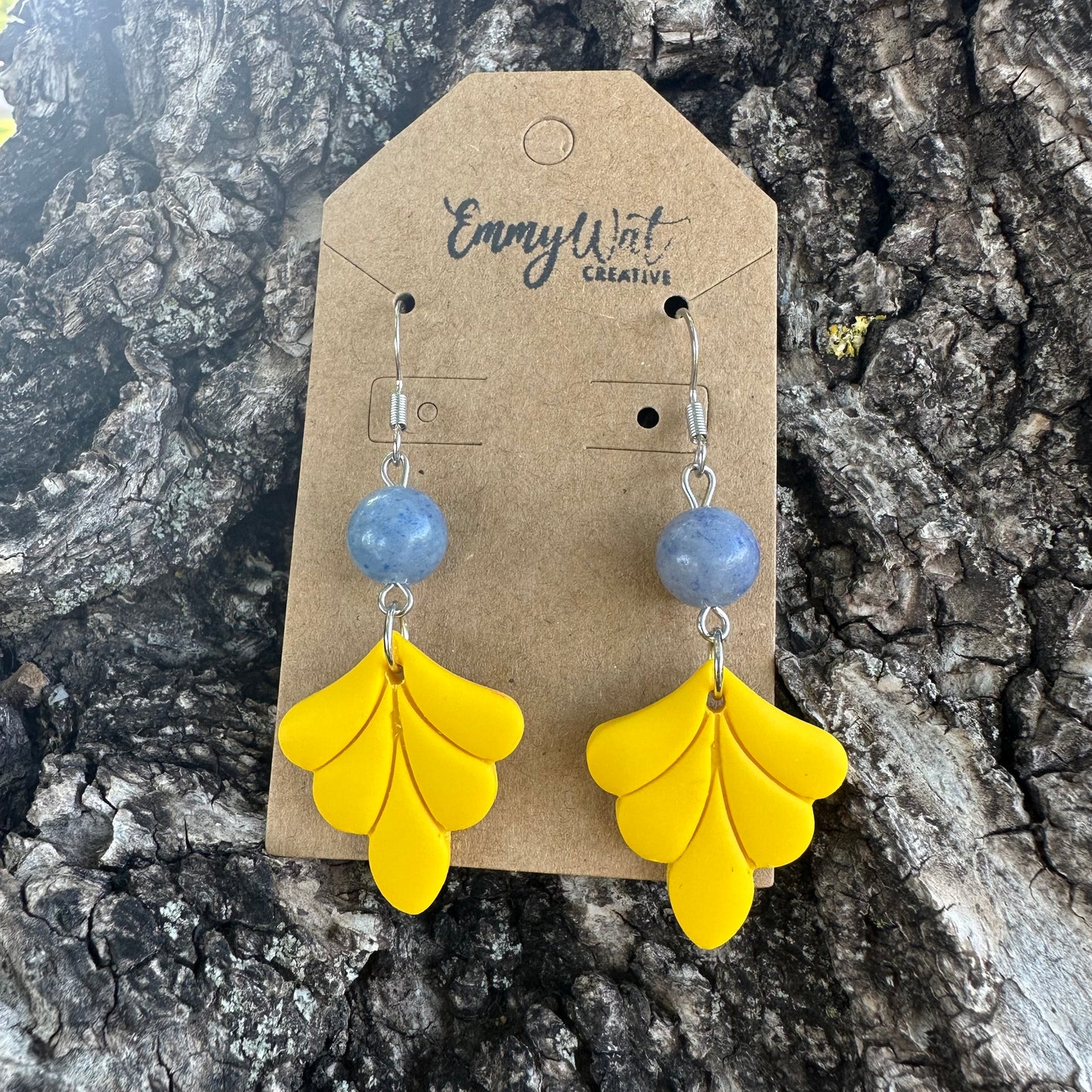 Yellow Layered Petal Drop