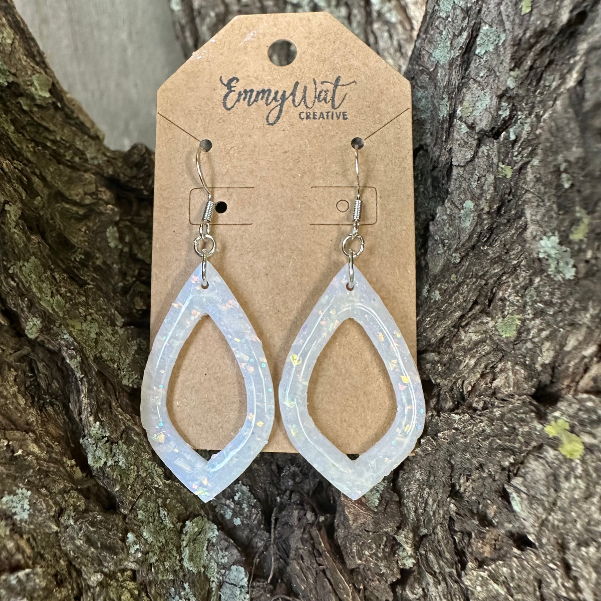 Opal Inspired Open Teardrops