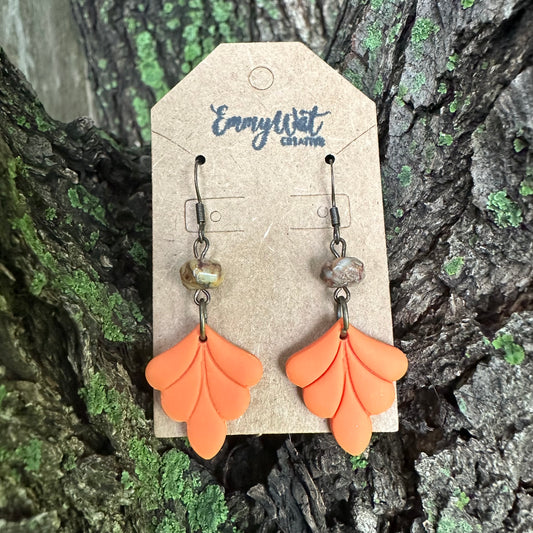 Orange Layered Petal Drop