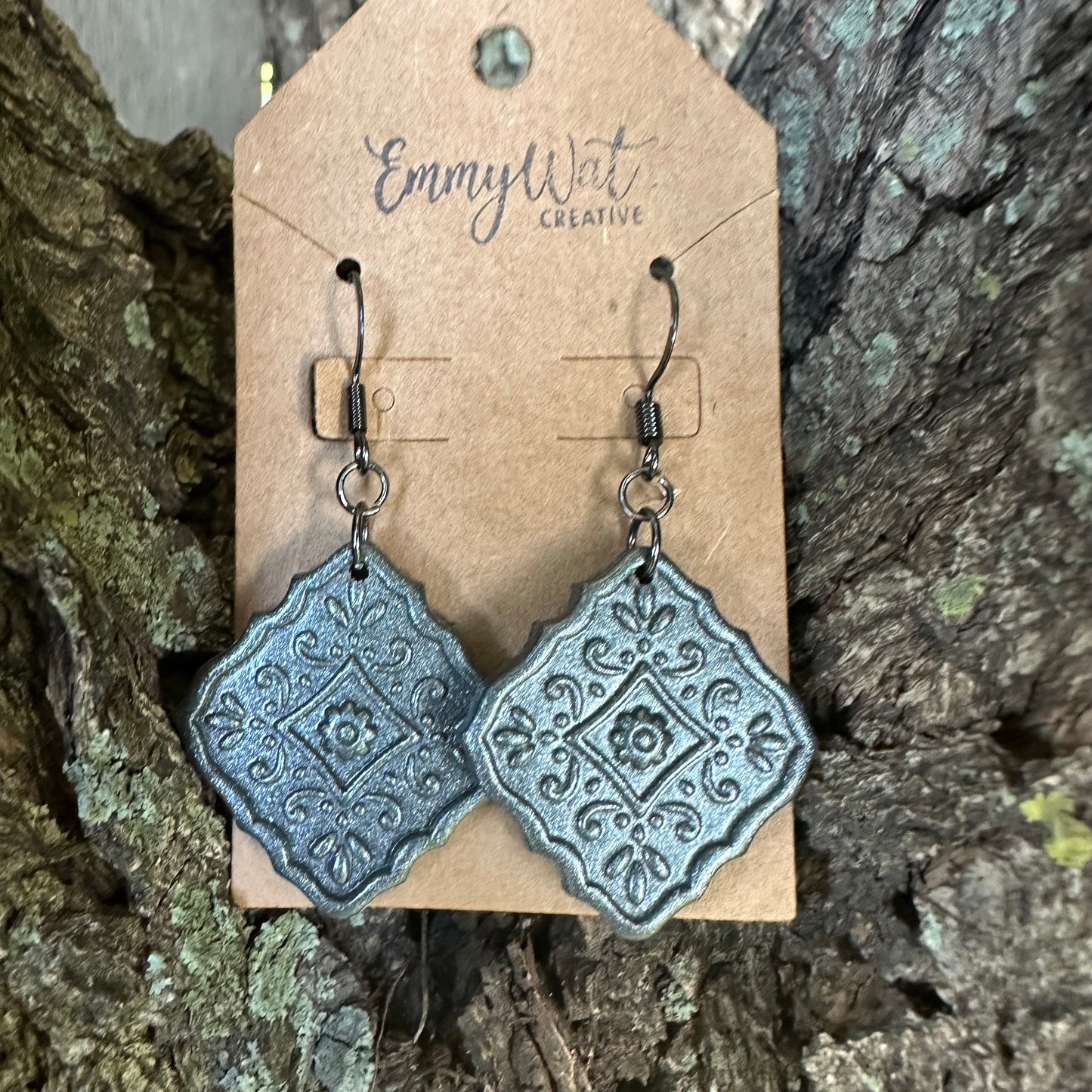 Graphite Vintage Tile Inspired Drops