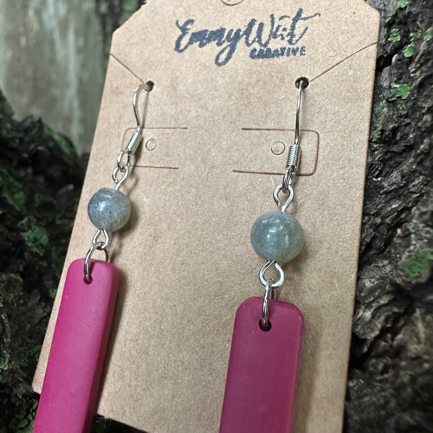 Skinny Burgundy Bars