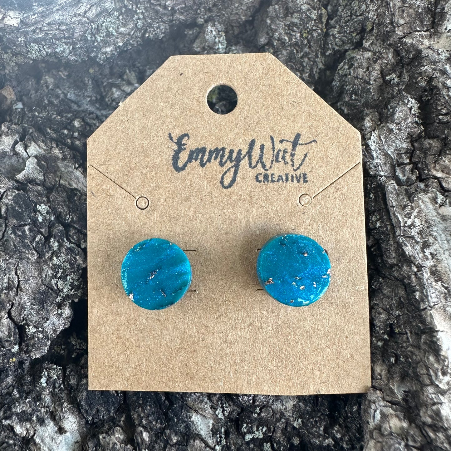 Peacock Studs