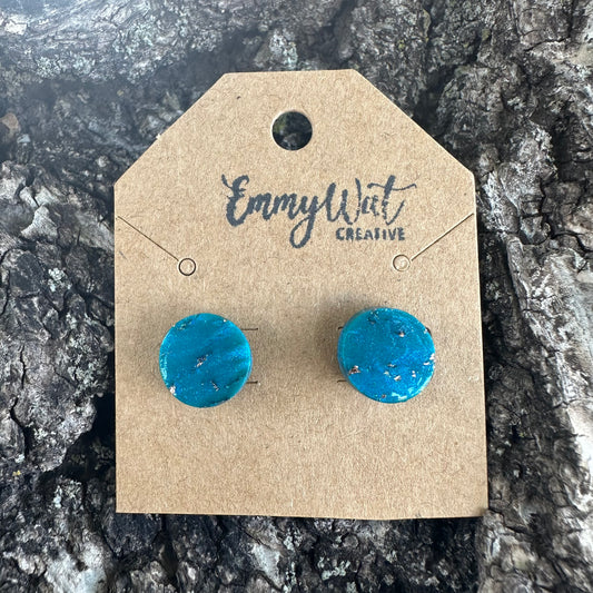 Peacock Studs