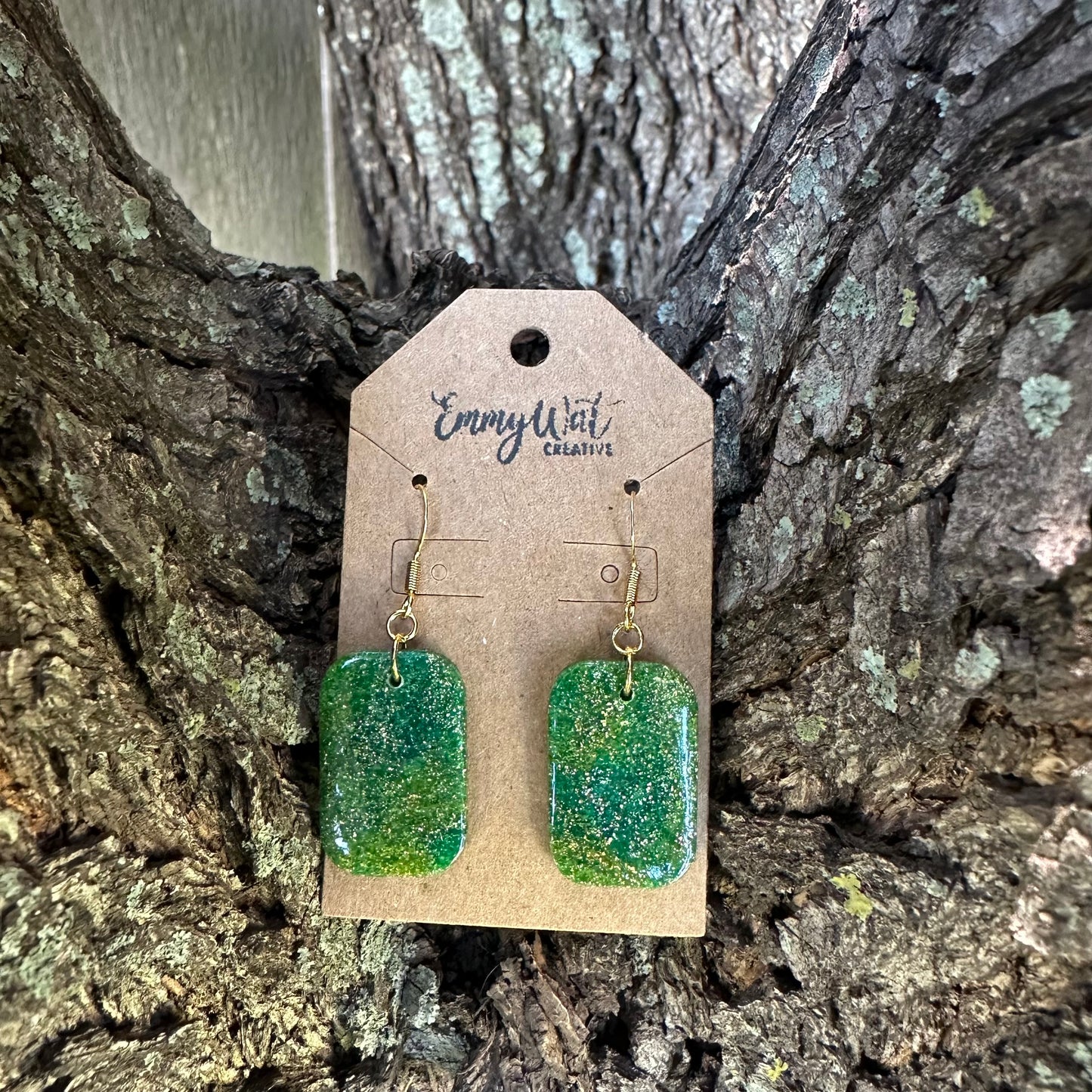Forest Sparkle Rectangles