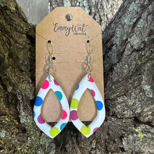 Polka Dot Teardrops