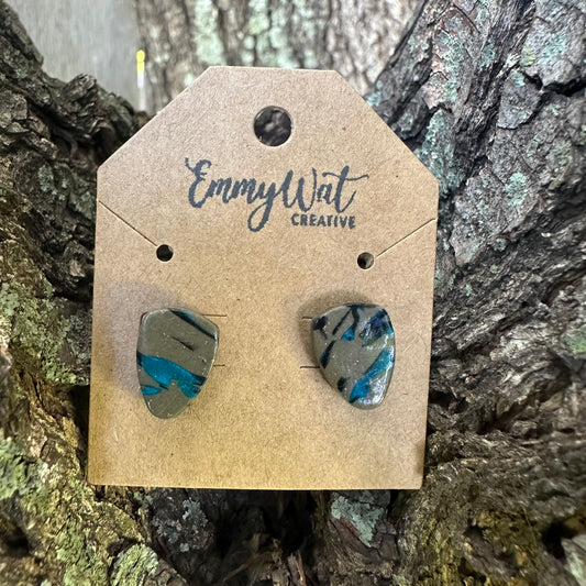 Bold Abstract Asymmetrical Studs