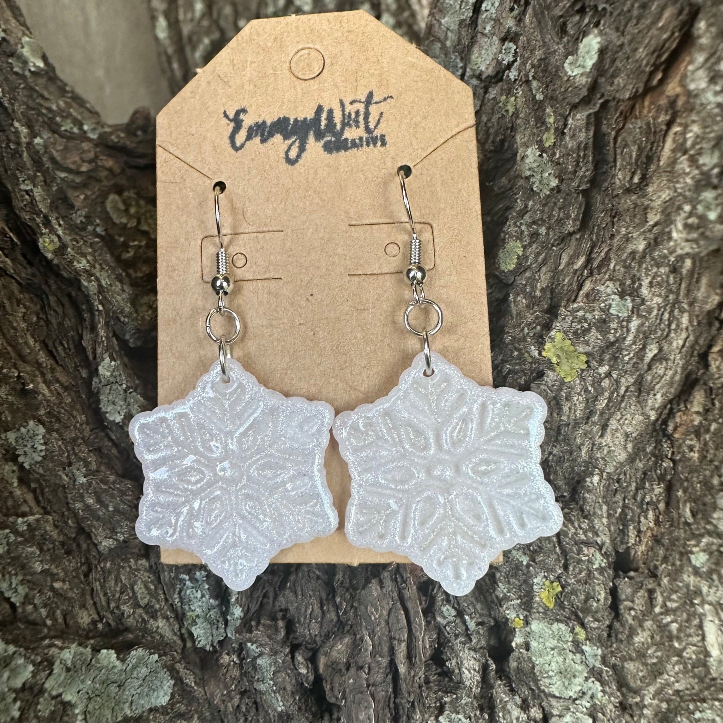 Glitter snowflakes