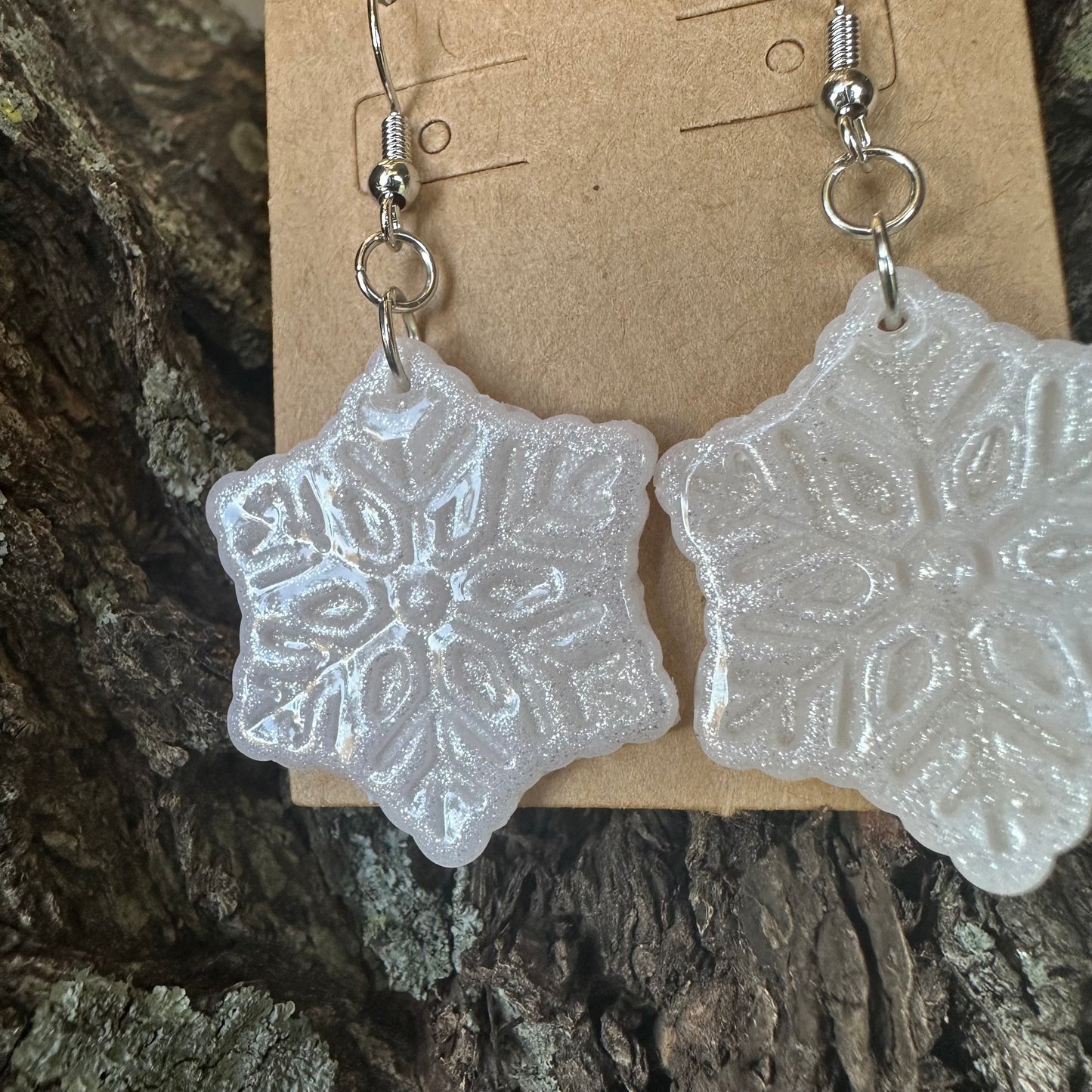 Glitter snowflakes