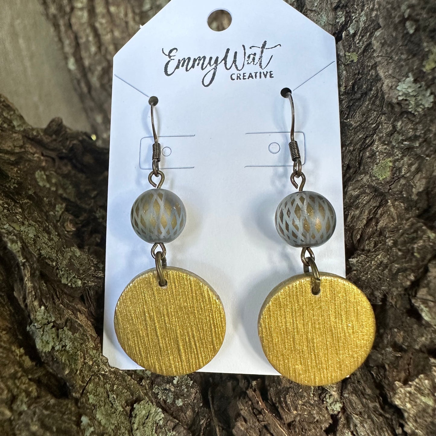 Gold Circle Drops