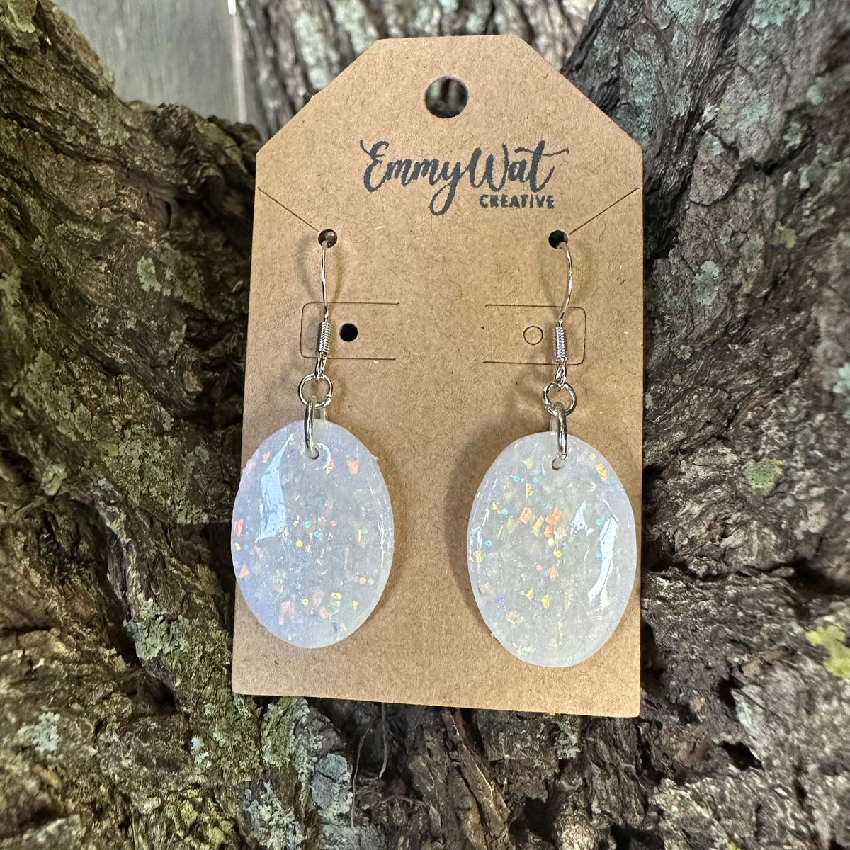 Opal Inspired Oval Drops